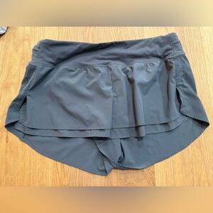 Women's Calia Charcoal Gray Athletic Shorts